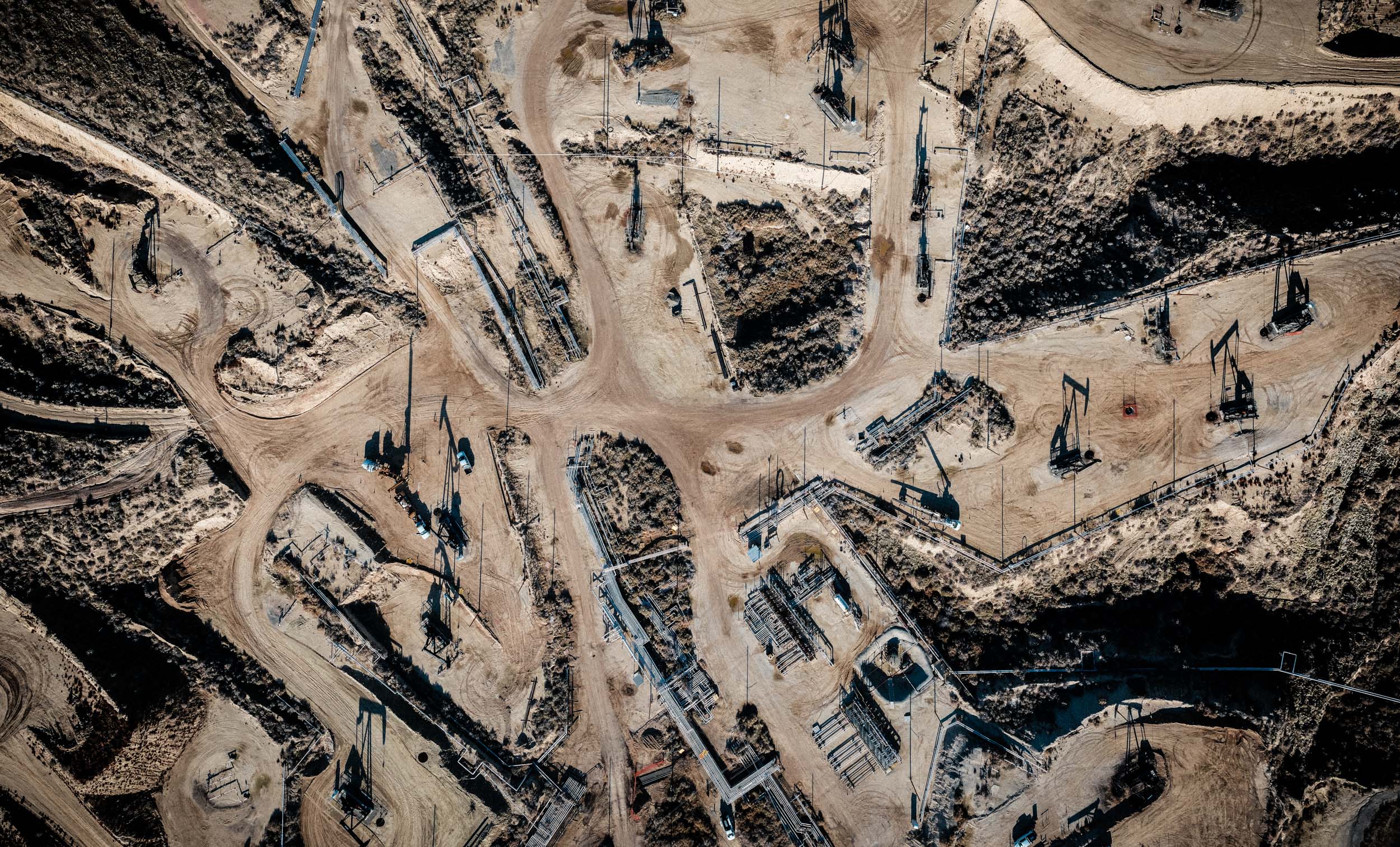 Oil Fields California 